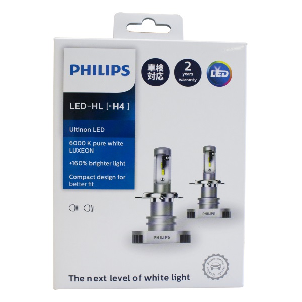 H4 LEDヘッドライトバルブキット(オールインワン/6000K)